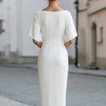 Aline | Vestido Midi Romântico