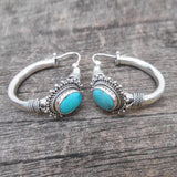 Brincos Turquesa Vintage