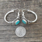 Brincos Turquesa Vintage