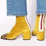 Ermelinda | Botins Amarelos Modernos