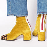 Ermelinda | Botins Amarelos Modernos