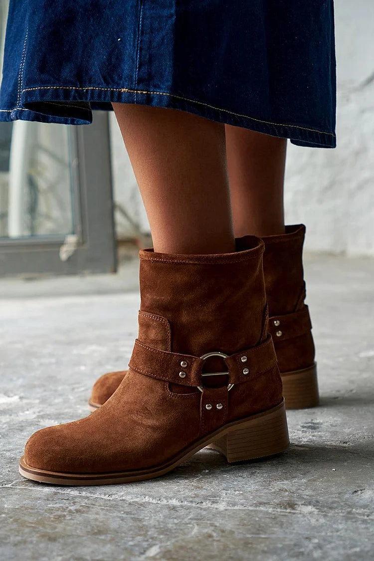 Umbelina | Botins com Fivelas Vintage