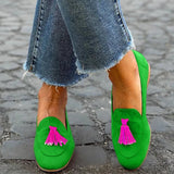 Brielle | Mocassins com Borlas