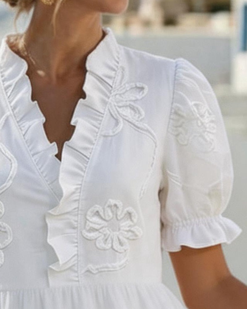 Frederica | Vestido Midi Cruzado
