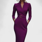 Beatriz | Elegantna crna haljina