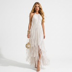 Milena | Vestido Midi de Manga Comprida