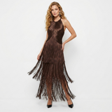 Milena | Vestido Midi de Manga Comprida