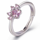 Conjunto Patinha Ouro Rosa — 4 Peças com Coração em Zircónia