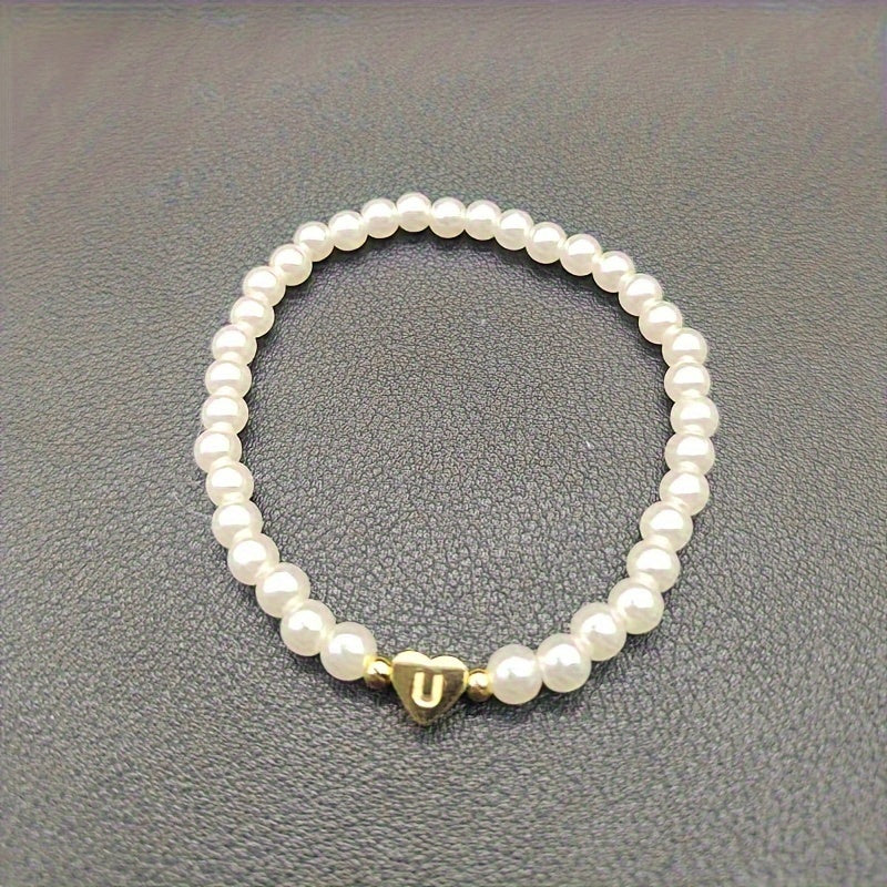 Pulseira Coração com Inicial
