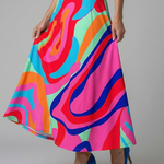 Luna | Vestido Maxi Floral Cruzado
