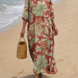 Dulce™ | Vestido Midi Estampado
