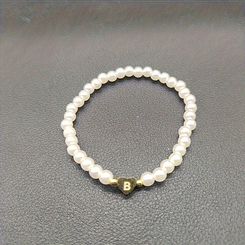 Pulseira Coração com Inicial