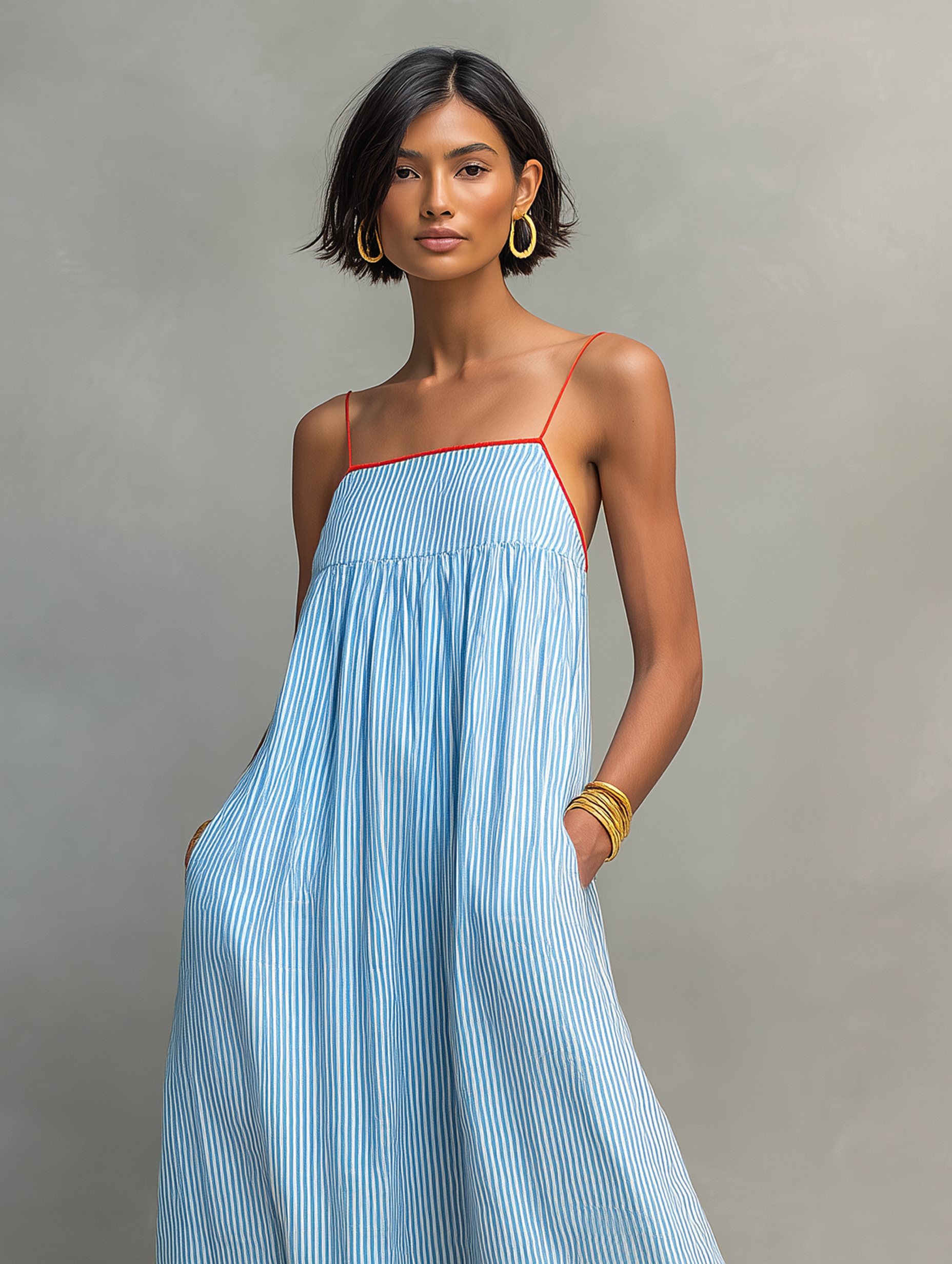 Marisa | Vestido Maxi de Alças