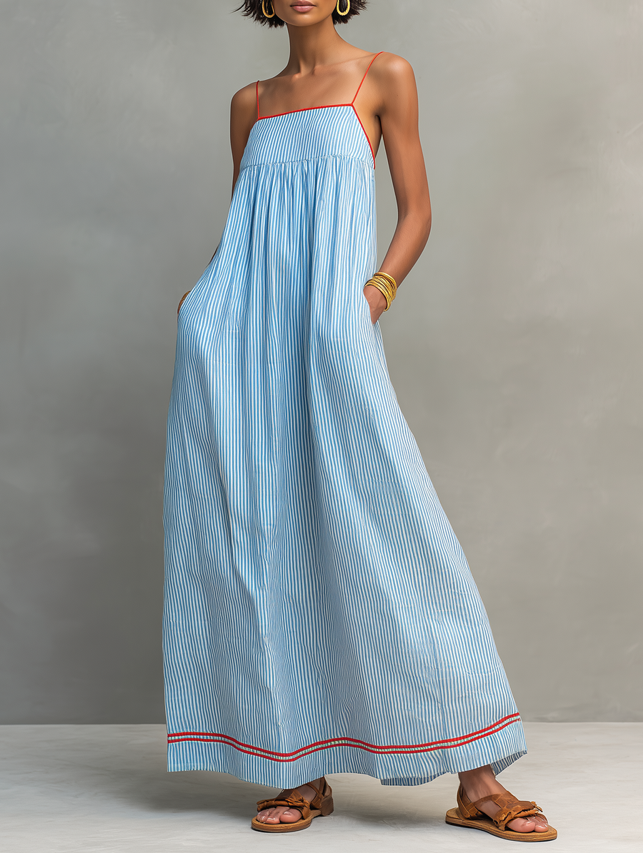 Marisa | Vestido Maxi de Alças