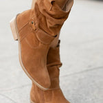 Amália | Botins Flexíveis em Camurça