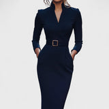 Beatriz | Elegantna crna haljina