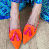 Amélia | Mocassins com Borlas