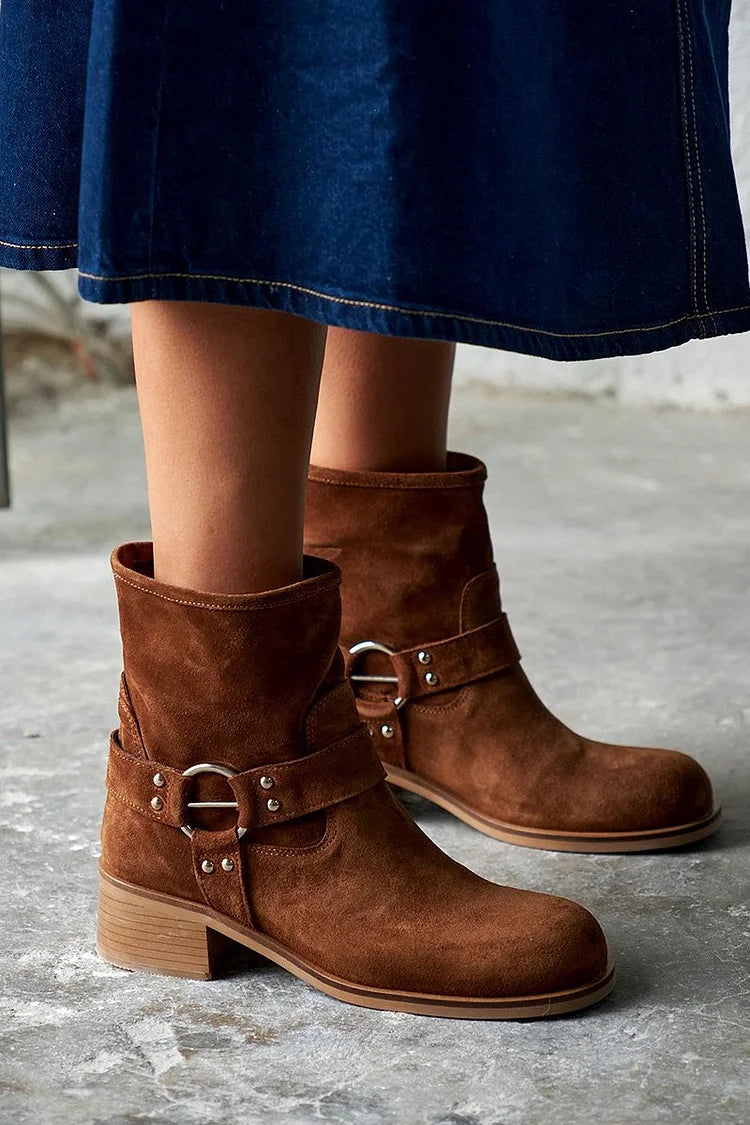 Umbelina | Botins com Fivelas Vintage