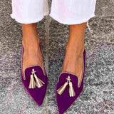 Amélia | Mocassins com Borlas