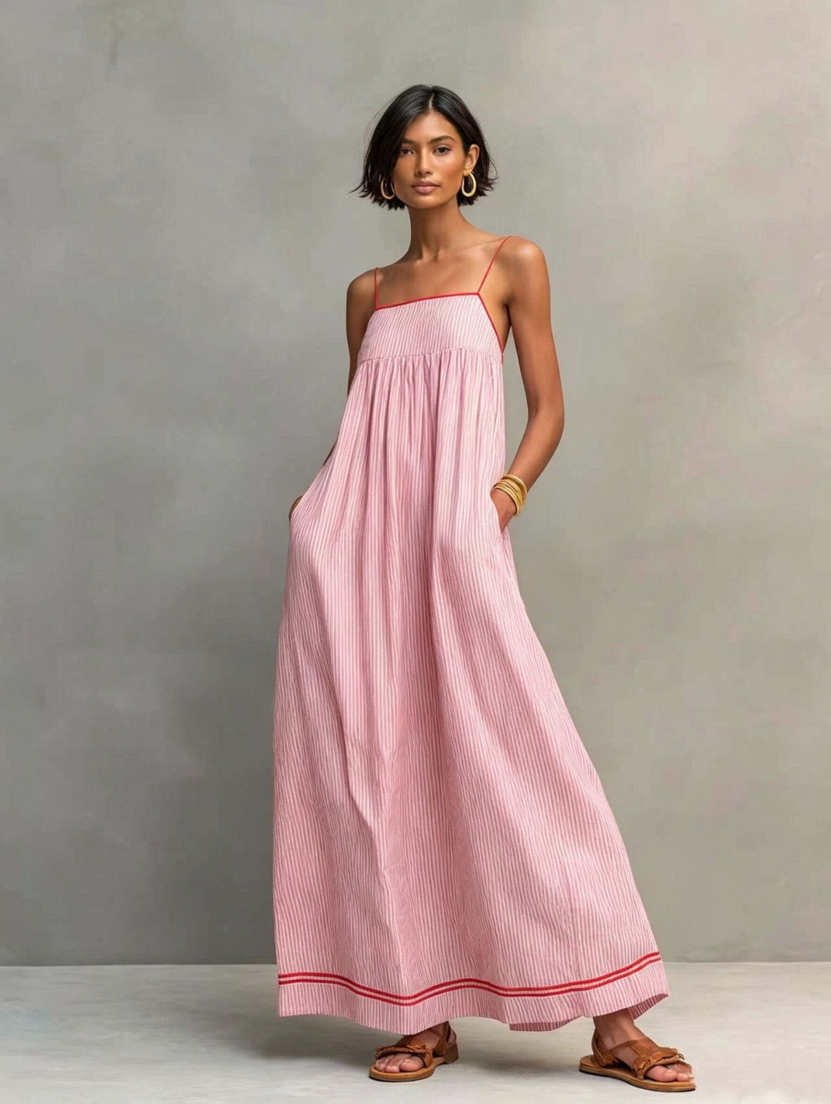 Marisa | Vestido Maxi de Alças