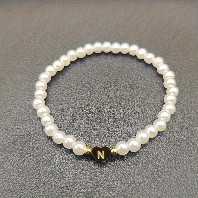 Pulseira Coração com Inicial