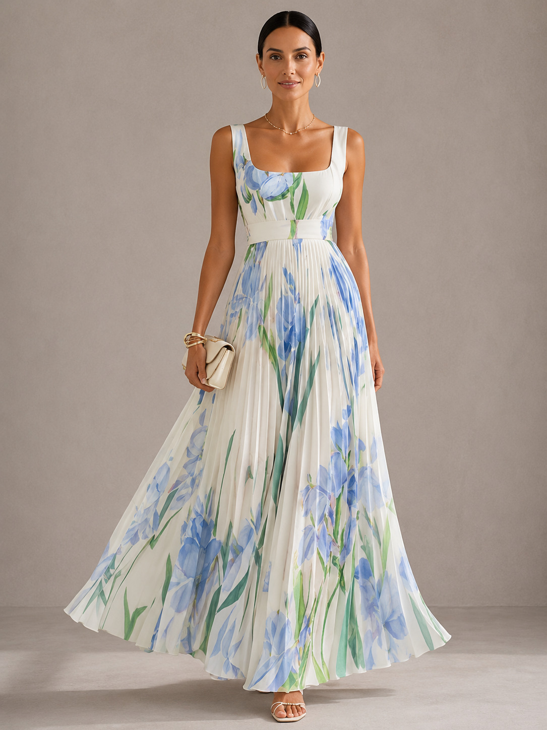 Vânia | Vestido Maxi Floral