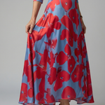 Luna | Vestido Maxi Floral Cruzado