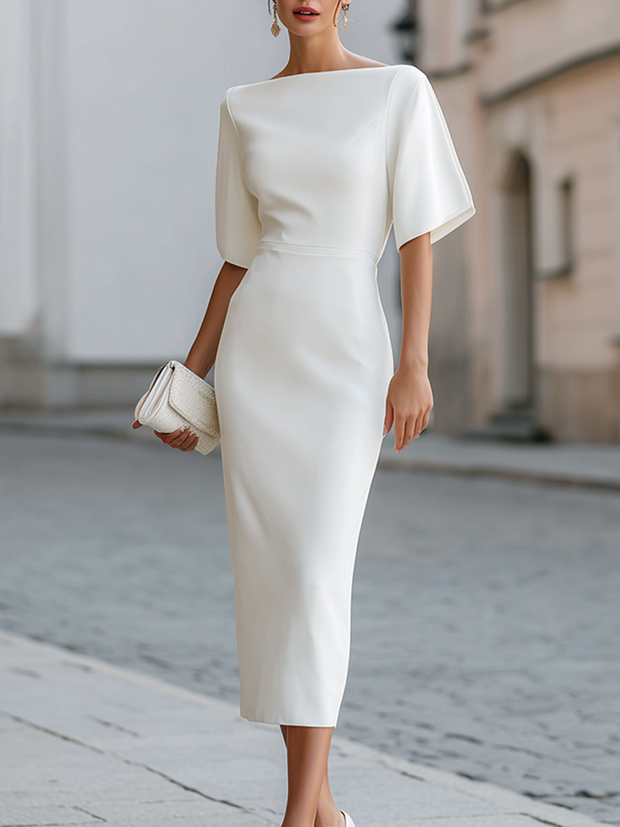 Aline | Vestido Midi Romântico