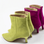 Vicência | Botins em Camurça Colorida