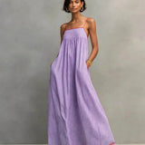 Marisa | Vestido Maxi de Alças