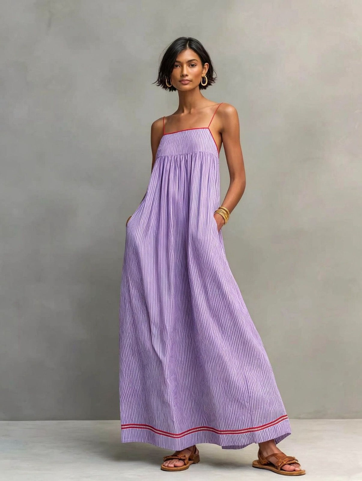 Marisa | Vestido Maxi de Alças