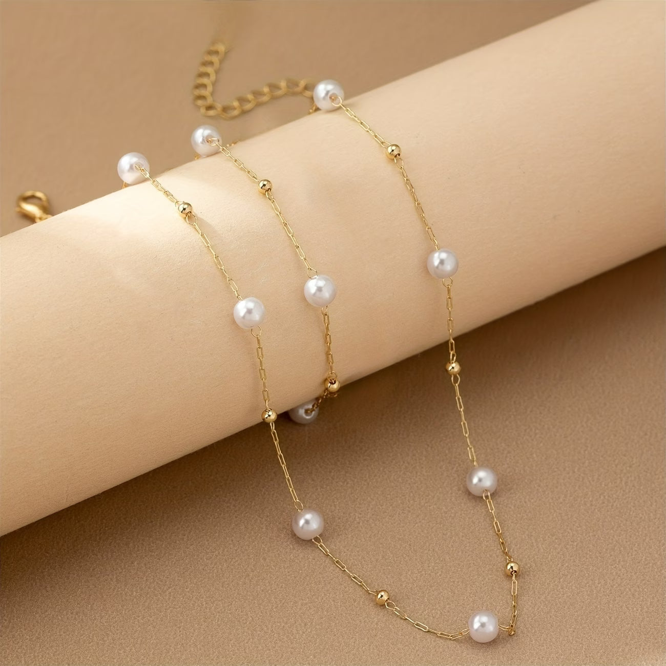 Conjunto Delicado de Joias com Pérolas