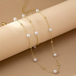 Conjunto Delicado de Joias com Pérolas