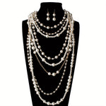Conjunto Boho de Joias com Pérolas