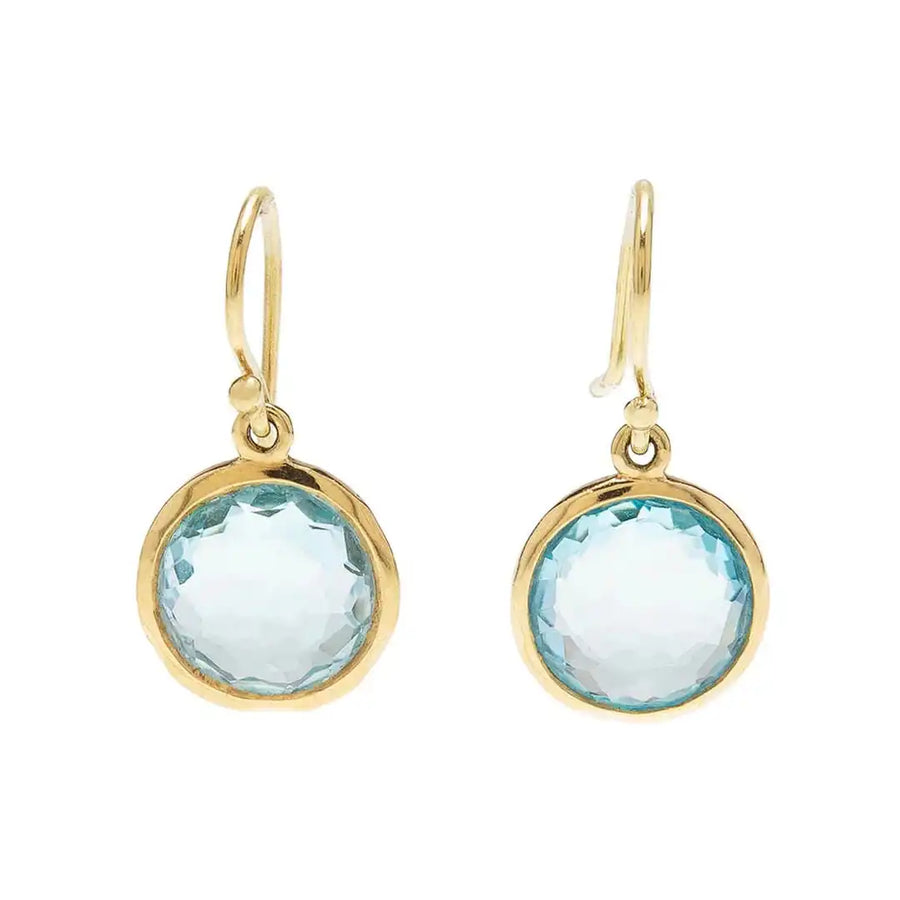 Brincos Cristal Azul