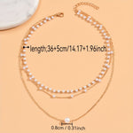 Conjunto de Três Colares com Pérolas