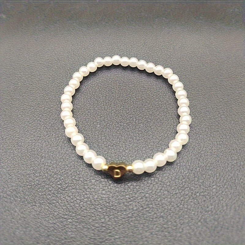 Pulseira Coração com Inicial