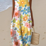 Diana™ | Vestido Midi Floral Pastel