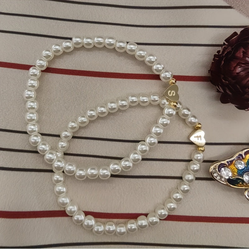 Pulseira Coração com Inicial