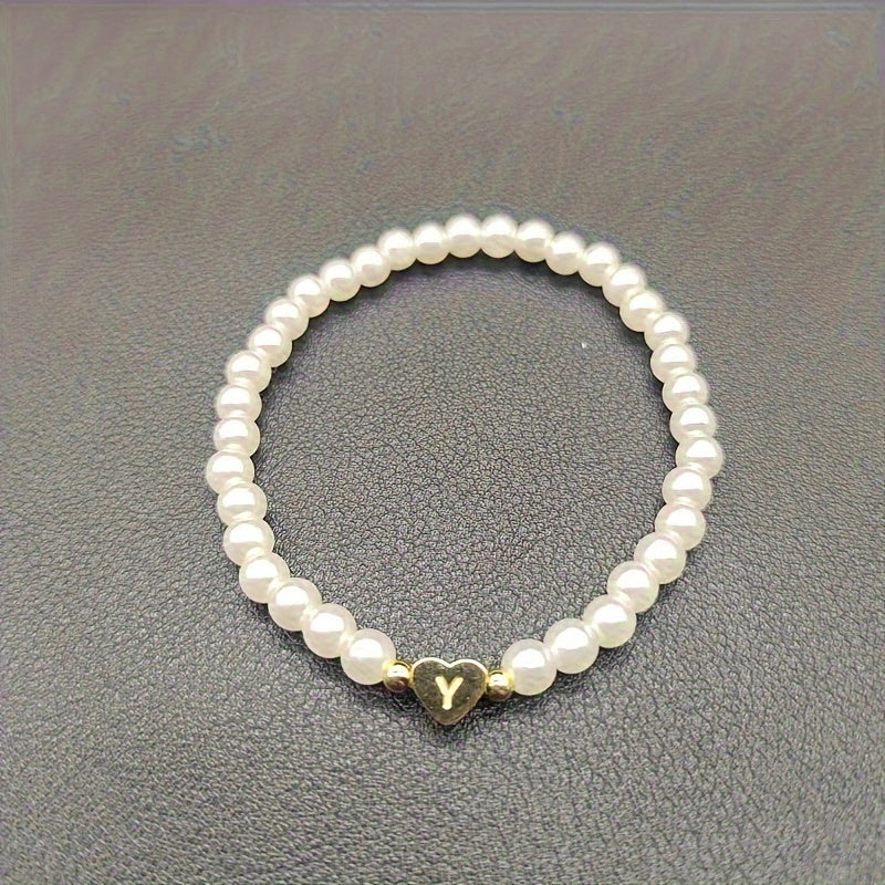 Pulseira Coração com Inicial