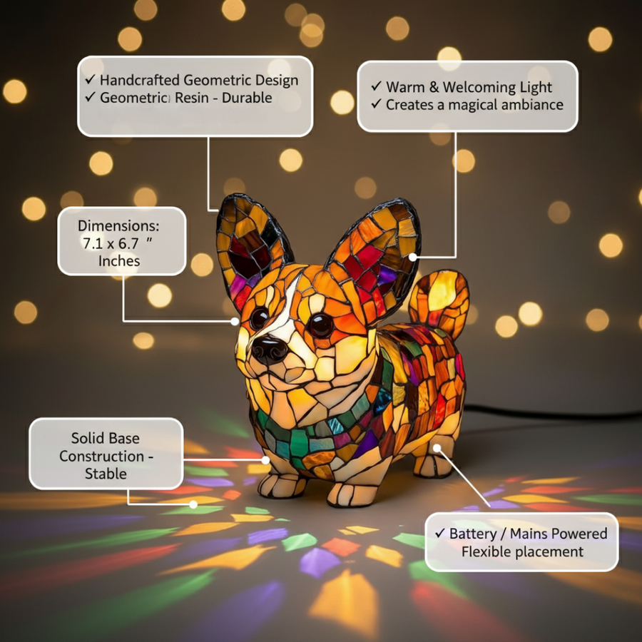 Pãozinho | Candeeiro Corgi