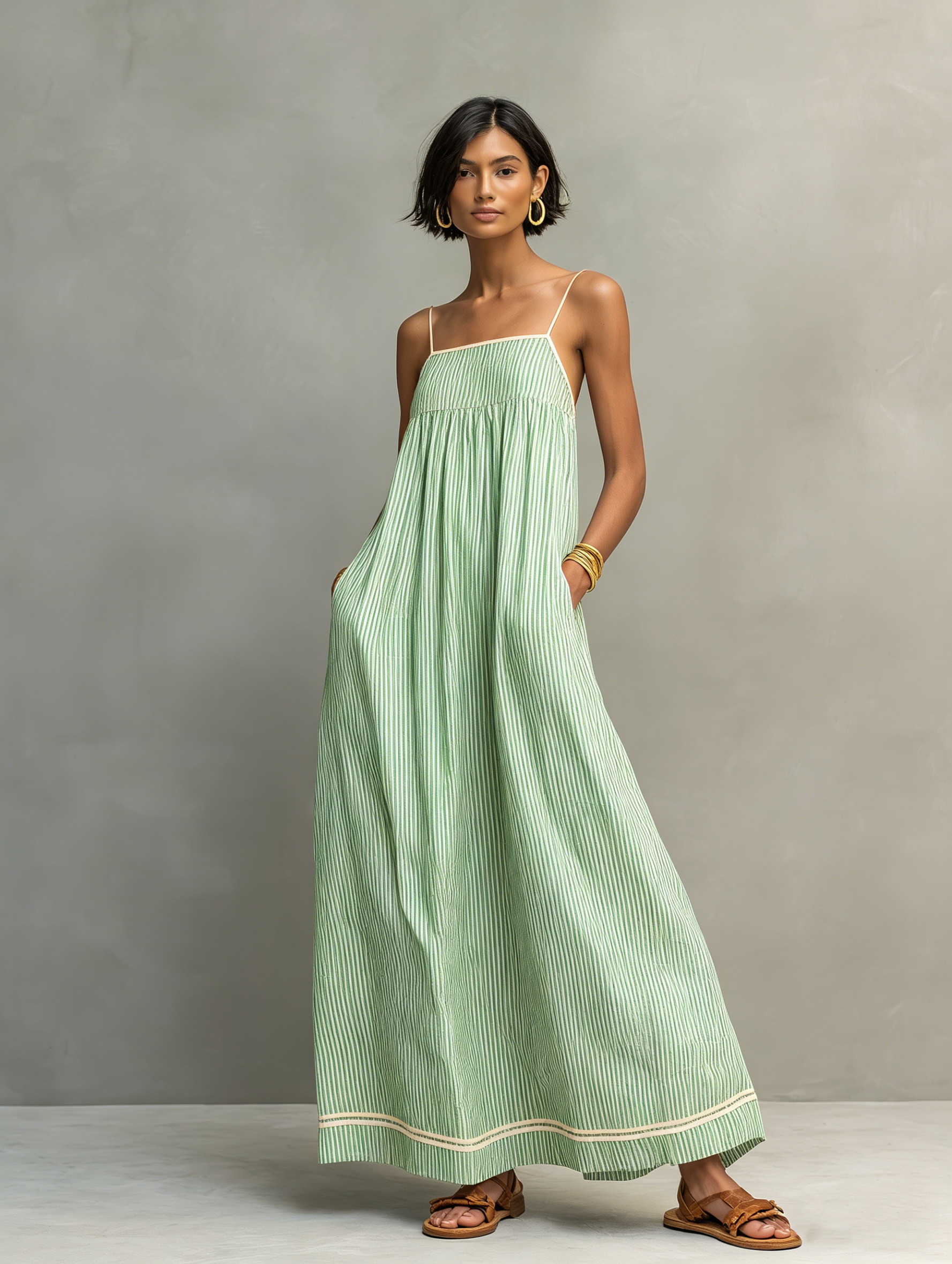 Marisa | Vestido Maxi de Alças
