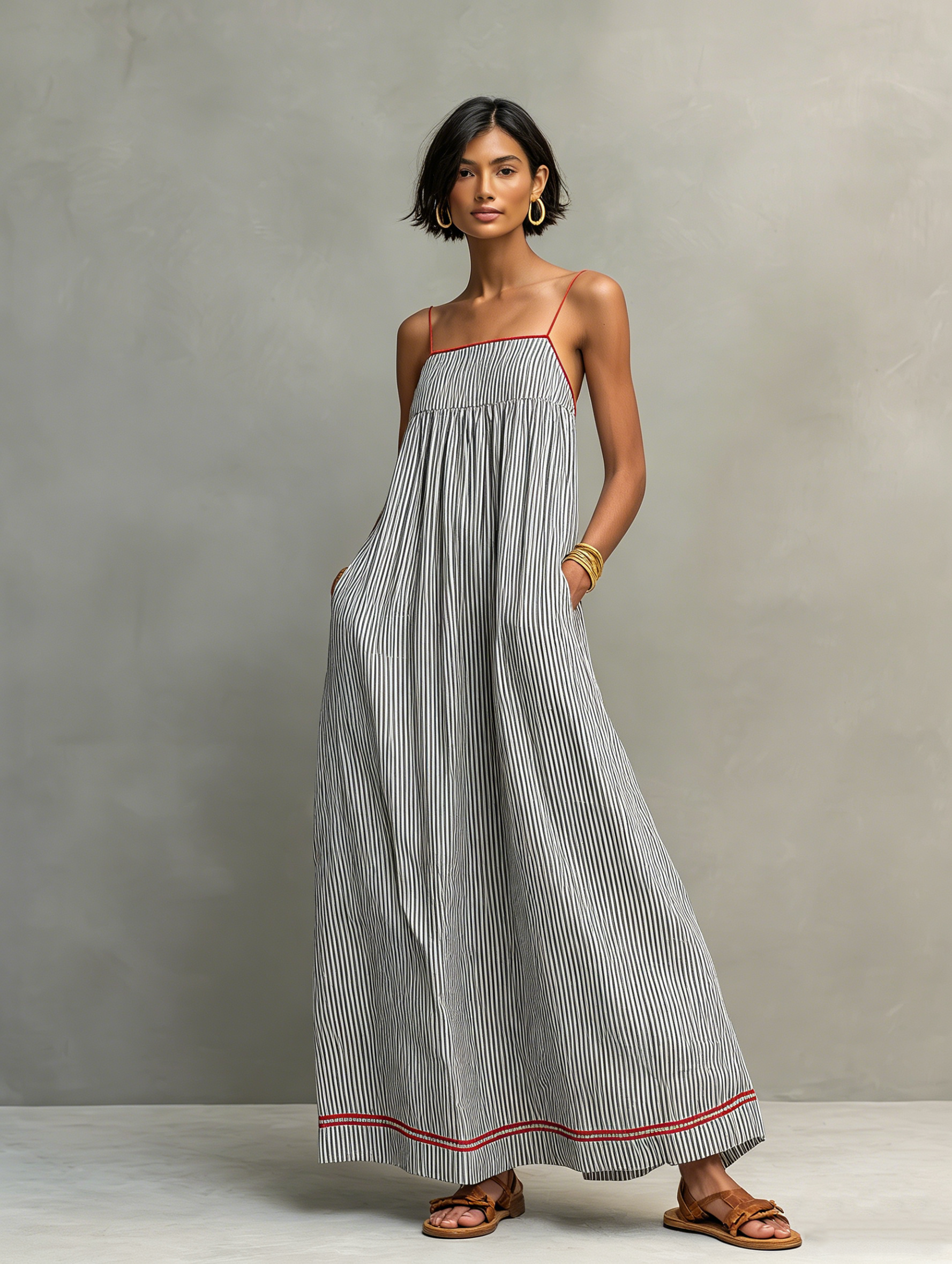 Marisa | Vestido Maxi de Alças