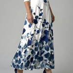Luna | Vestido Maxi Floral Cruzado