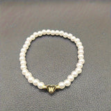 Pulseira Coração com Inicial