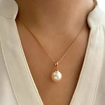 Conjunto de Colar Elegante com Pérolas