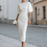 Aline | Vestido Midi Romântico