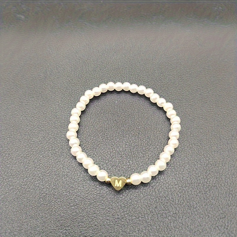 Pulseira Coração com Inicial