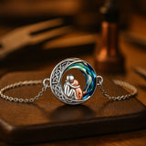 Bracelet ajustable avec breloque Chien en Argent Sterling