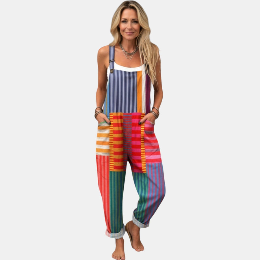 Carlota - Macacão Estampado Confortável